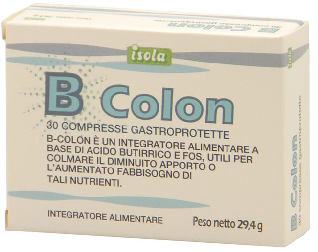 B COLON 30 COMPRESSE GASTROPROTETTE - pharmaluna