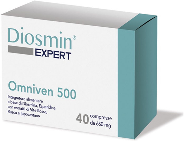 DIOSMIN EXPERT OMNIVEN 500 40 COMPRESSE - pharmaluna