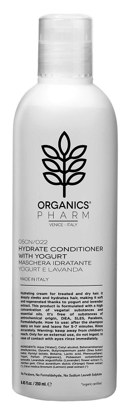 ORGANICS PHARM HYDRATE CONDITIONER WITH YOGURT AND LAVENDER - pharmaluna