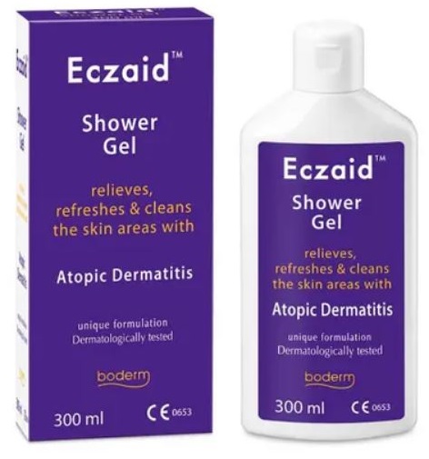 ECZAID SHOWER GEL DETERGENTE E LENITIVO IN PRESENZA DI DERMATITE ATOPICA 300 ML CE - pharmaluna