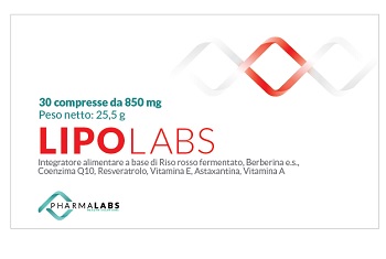 LIPOLABS 30 COMPRESSE 850 MG - pharmaluna