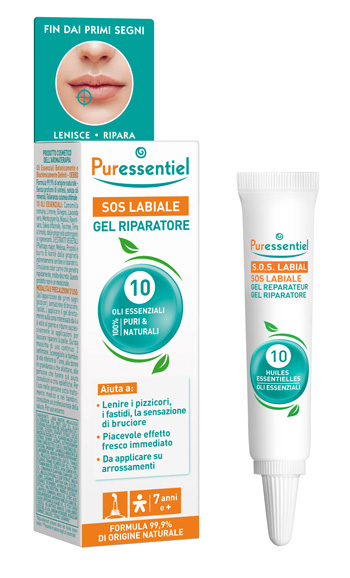 PURESSENTIEL GEL SOS LABIALE NUOVA FORMULA 5 ML - pharmaluna