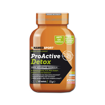 PROACTIVE DETOX 60 COMPRESSE - pharmaluna