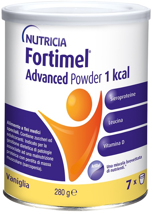 NUTRICIA FORTIMEL ADVANCED POWDER 1 KCAL VANIGLIA 280 G - pharmaluna