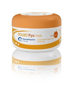 DOUXO PYO PADS 30 DISCHETTI DI COTONE IMBEVUTI - pharmaluna