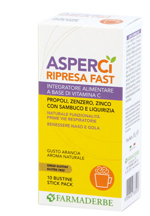 ASPER CI RIPRESA FAST 10 BUSTINE - pharmaluna