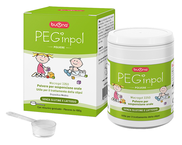 PEGINPOL MACROGOL 3350 SOSPENSIONE ORALE 100 G - pharmaluna