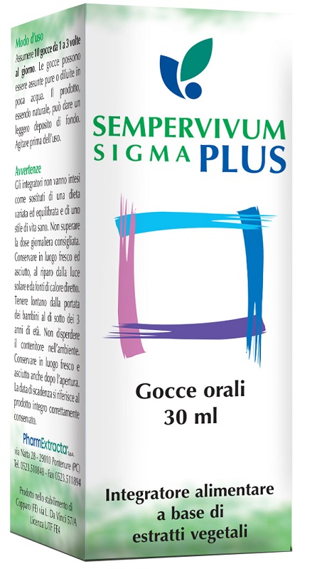 SEMPERVIVUM SIGMA PLUS 30 ML - pharmaluna