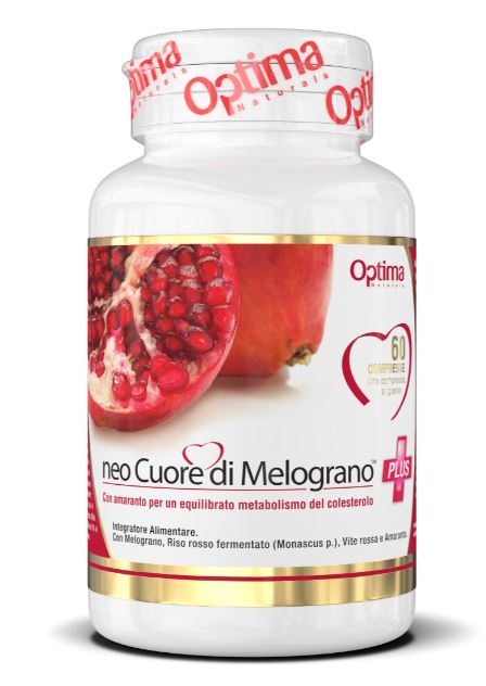 CUORE DI MELOGRANO NEO CUORE DI MELOGRANO PLUS 60 COMPRESSE 816 MG - pharmaluna