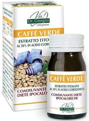 CAFFE' VERDE ESTRATTO TITOLATO 60 PASTIGLIE - pharmaluna