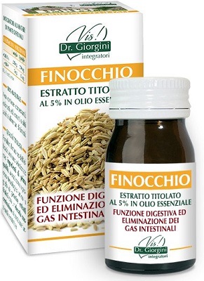 FINOCCHIO ESTRATTO TITOLATO 60 PASTIGLIE - pharmaluna