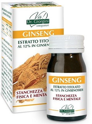 GINSENG ESTRATTO TITOLATO 60 PASTIGLIE - pharmaluna