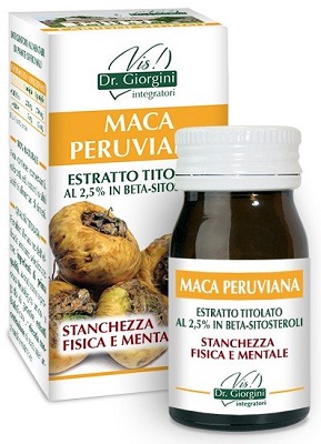 MACA PERUVIANA ESTRATTO TITOLATO 60 PASTIGLIE - pharmaluna
