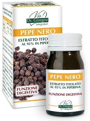 PEPE NERO ESTRATTO TITOLATO 60 PASTIGLIE - pharmaluna