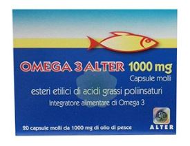 OMEGA 3 ALTER 20 CAPSULE MOLLI 1000 MG - pharmaluna