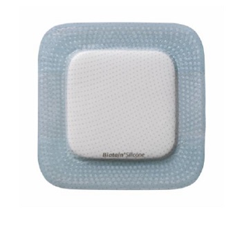 MEDICAZIONE BIATAIN IN SCHIUMA DI POLIURETANO CON BORDO ADESIVO IN SILICONE MULTISITE 14X19,5 CM 5 PEZZI - pharmaluna