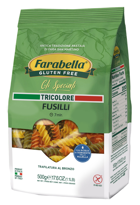 FARABELLA FUSILLI TRICOLORE 500 G - pharmaluna