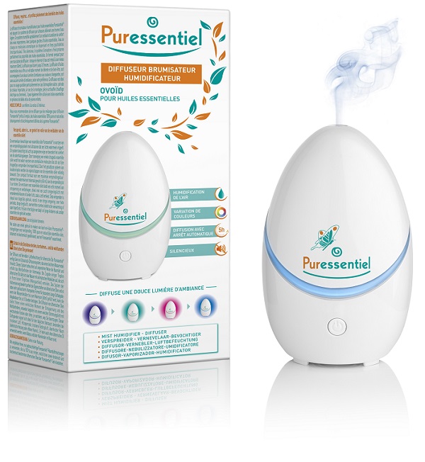PURESSENTIEL DIFFUSORE UMIDIFICATORE OVOID - pharmaluna