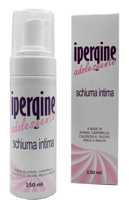 IPERGINE ADOLESCENTE DETERGENTE INTIMO SCHIUMA 150 ML - pharmaluna