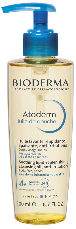 ATODERM HUILE DE DOUCHE 200 ML - pharmaluna