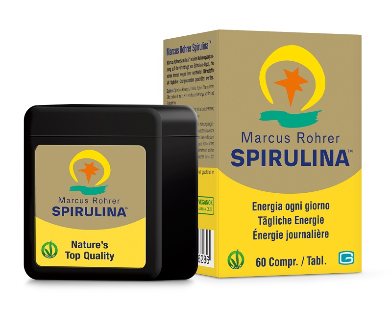 SPIRULINA MARCUS ROHRER 60 COMPRESSE - pharmaluna