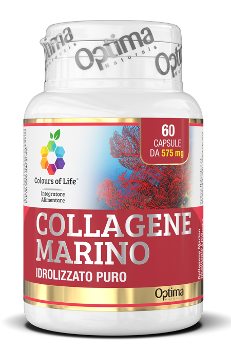 COLOURS OF LIFE COLLAGENE MARINO IDROLIZZATO PURO 60 CAPSULE 575 MG - pharmaluna