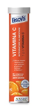 ERGOVIS VIT C 1000MG 20 COMPRESSE EFFERVESCENTI - pharmaluna