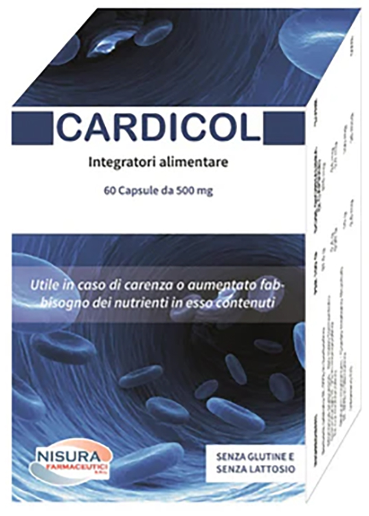 CARDICOL 60 CAPSULE DA 500 MG - pharmaluna