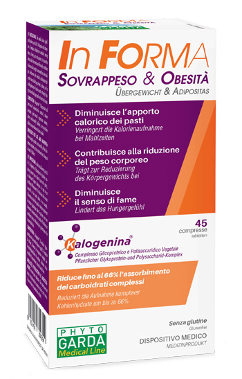 INFORMA SOVRAPPESO & OBESITA' DM 45 COMPRESSE - pharmaluna