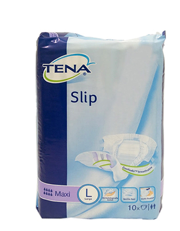 PANNOLONE PER INCONTINENZA A MUTANDINA TENA SLIP MAXI L 10 PEZZI - pharmaluna