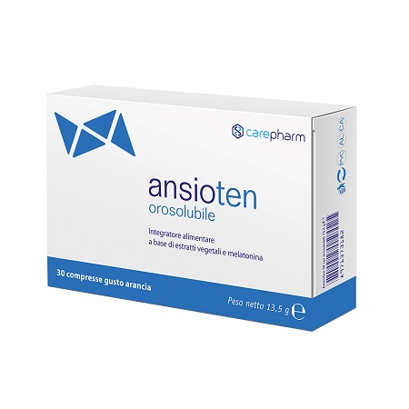 ANSIOTEN OROSOLUBILE 30 COMPRESSE - pharmaluna