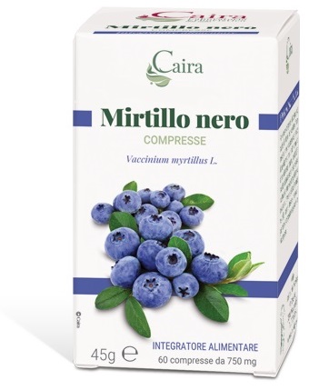 CAIRA MIRTILLO NERO 60 COMPRESSE - pharmaluna