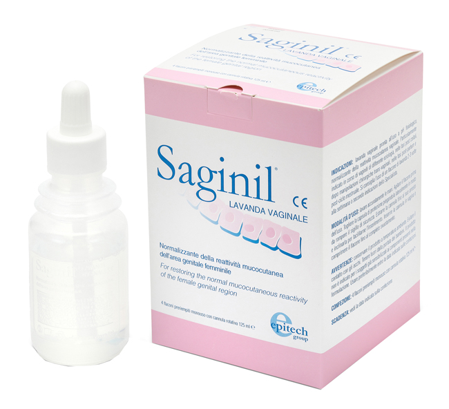 SAGINIL SOLUZIONE VAGINALE 4 FLACONI DA 125 ML - pharmaluna