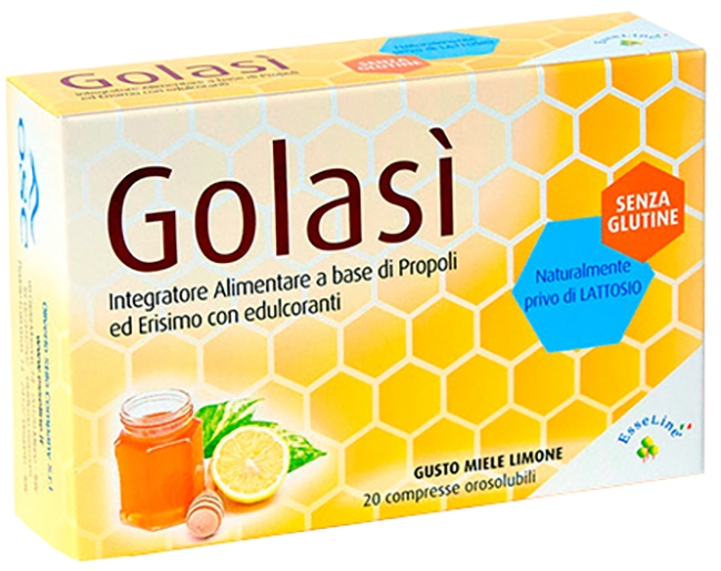 GOLASI' 20 COMPRESSE SUBLINGUALI - pharmaluna