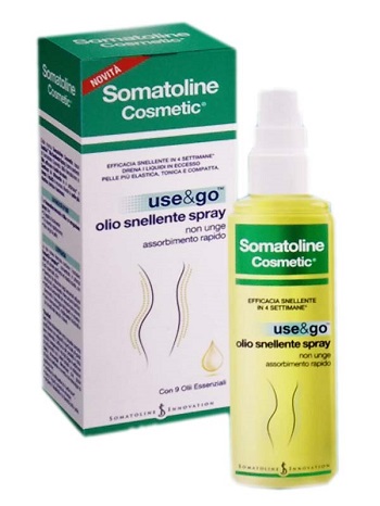 SOMATOLINE COSMETIC SNELLENTE USE & GO OLIO SPRAY 125 ML - pharmaluna