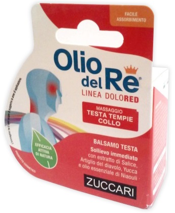 OLIO DEL RE DOLORED BALSAMO TESTA - pharmaluna