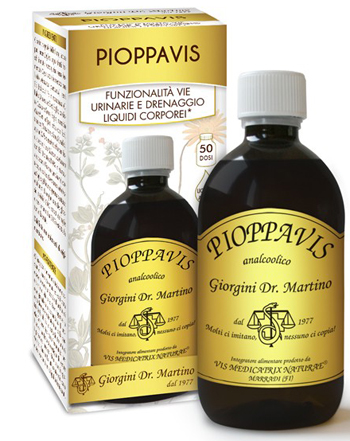 PIOPPAVIS LIQUIDO ANALCOLICO 500 ML - pharmaluna