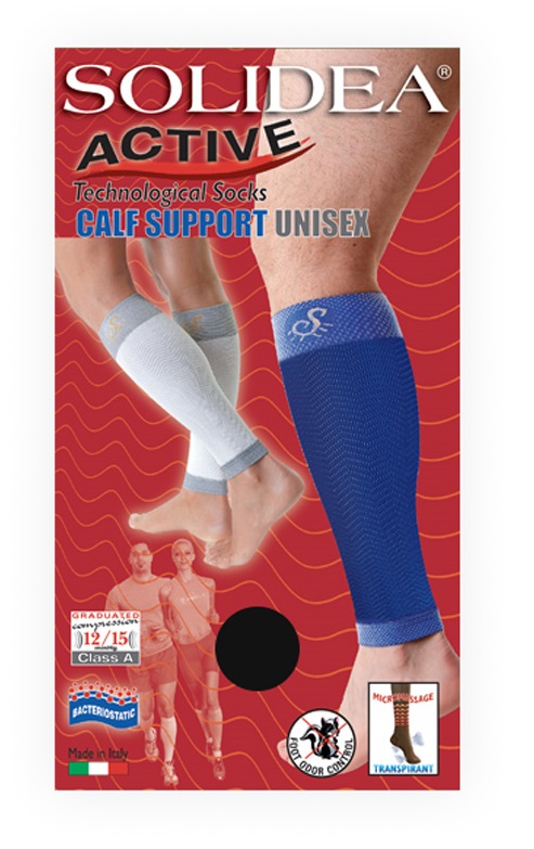 CALF SUPPORT GAMBALE NERO L - pharmaluna