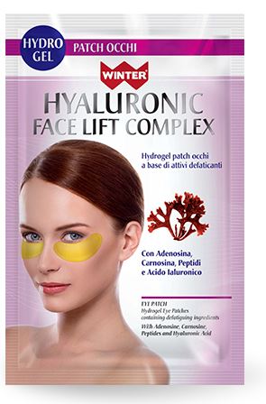 WINTER HYALURONIC FACE LIFT COMPLEX PATCH OCCHI RUGHE OCCHIAIE 2 PEZZI DA 1,5 G - pharmaluna