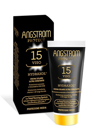 ANGSTROM PROTECT HYDRAXOL CREMA SOLARE PROTEZIONE 15 50 ML - pharmaluna