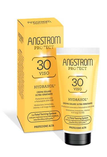 ANGSTROM PROTECT HYDRAXOL CREMA SOLARE PROTEZIONE 30 50 ML - pharmaluna