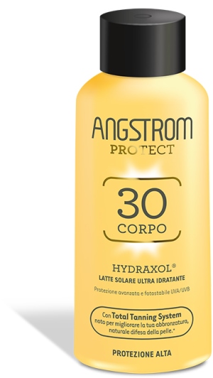 ANGSTROM PROTECT HYDRAXOL LATTE SOLARE PROTEZIONE 30 200 ML - pharmaluna