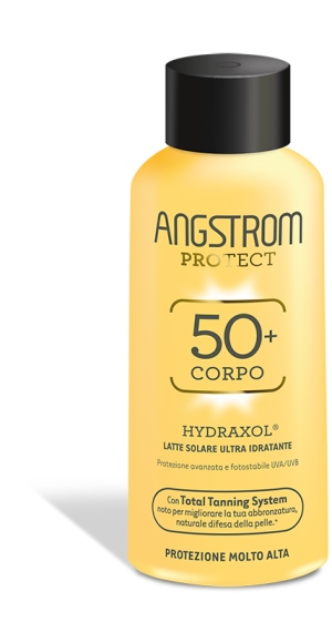 ANGSTROM PROTECT HYDRAXOL LATTE SOLARE ULTRA PROTEZIONE 50+ 200 ML - pharmaluna