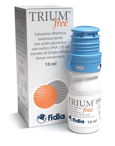 TRIUM FREE GOCCE OCULARI 10 ML - pharmaluna
