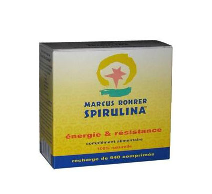 SPIRULINA MARCUS ROHRER 540 COMPRESSE - pharmaluna