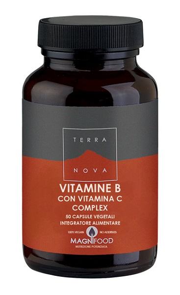 TERRANOVA COMPLESSO DI VITAMINE B CON VITAMINA C 50 CAPSULE - pharmaluna