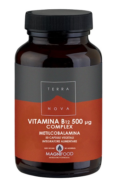 TERRANOVA COMPLESSO DI VITAMINA B12 500 UG 50 CAPSULE - pharmaluna