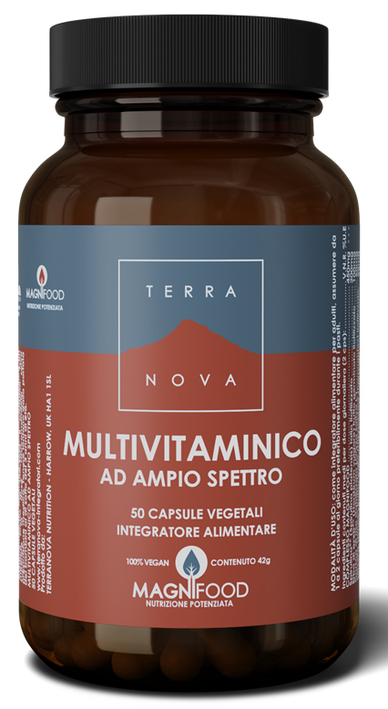 TERRANOVA COMPLESSO MULTIVITAMINICO AD ALTO SPETTRO 50 CAPSU - pharmaluna