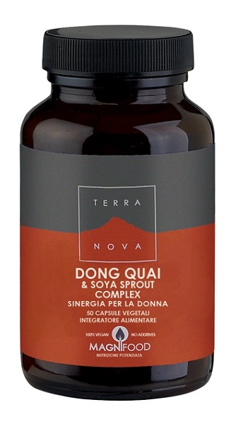 TERRANOVA DONG QUAI & SOYA SPROUT COMPLEX SINERGIA PER LA DONNA 50 CAPSULE VEGETALI - pharmaluna