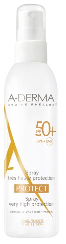 ADERMA A-D PROTECT SPRAY 50+ 200 ML - pharmaluna